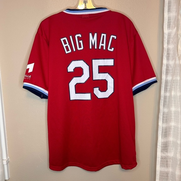 St. Louis Cardinals Unisex Big Mac Baseball Jersey Shirt Sz XL Mark McGw… - Picture 5 of 5